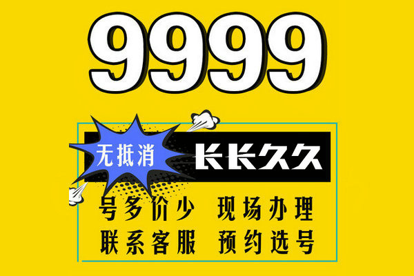 鄄城9999吉祥号